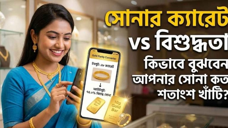 সোনার ক্যারেট বিশুদ্ধতা রূপান্তরকারী